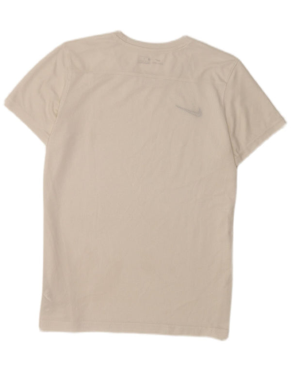 Nike Dri Fit majica kratkih rukava, veliki bijeli poliester