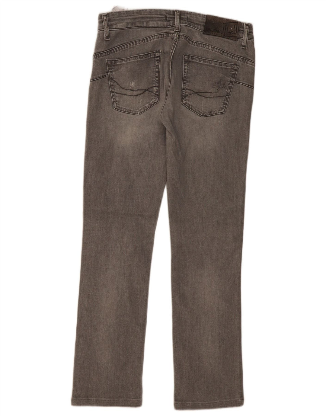 Liu Jo ženske uske traperice W30 L30 sivi pamuk