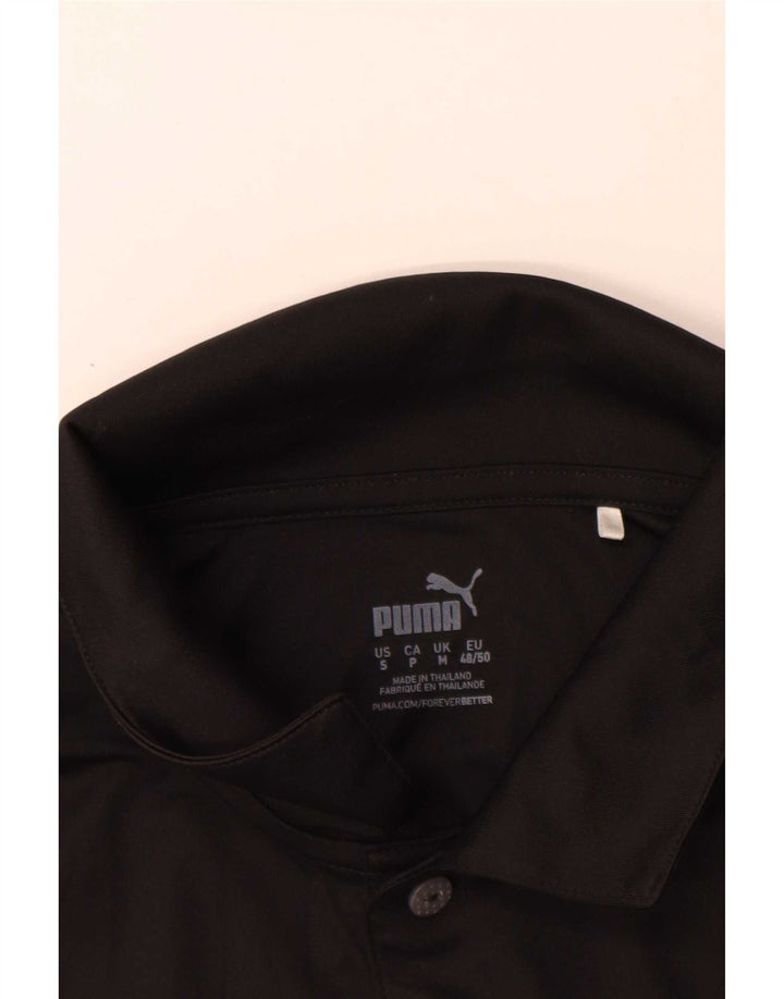 Puma muška polo majica srednji crni poliester