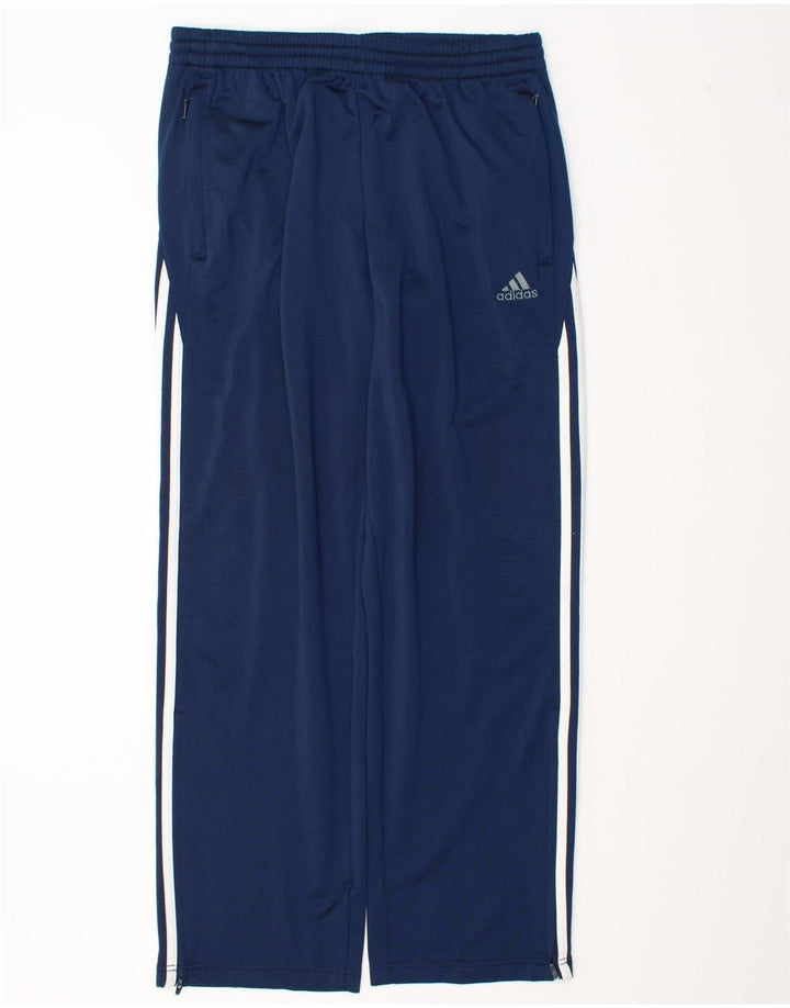 Adidas muške hlače za trenirku, velike tamnoplave poliesterske hlače