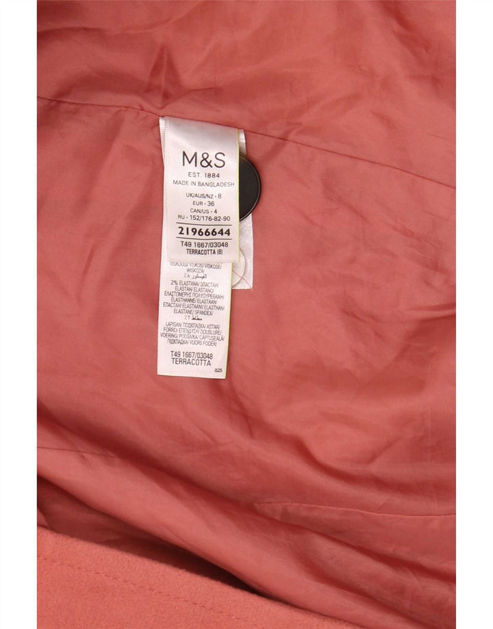 Marks & Spencer ženski kaput UK 8 mali ružičasti poliester