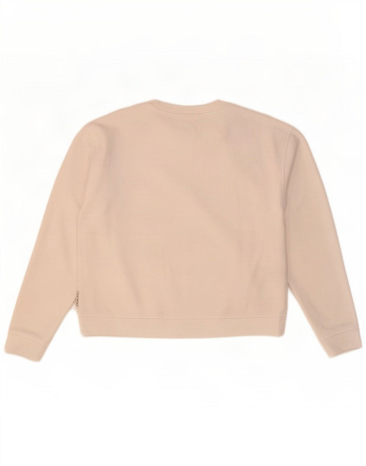 Ted Baker Ženska velika majica s kratkim rukavima, mali bijeli poliester, veličina 2