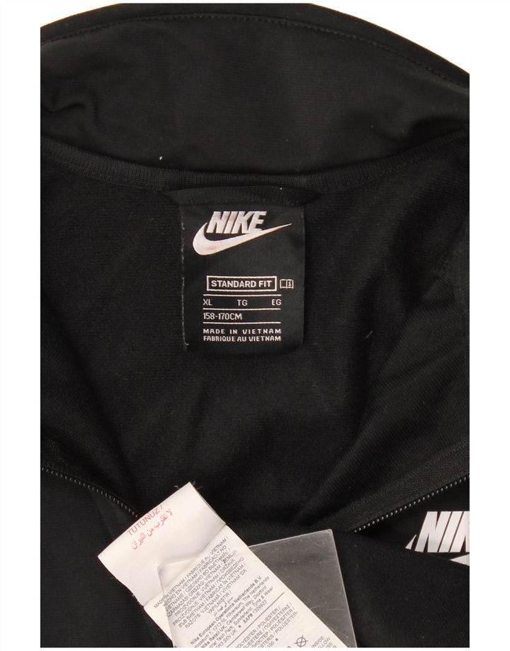 Nike Boys Trenirka Gornja jakna 13-14 godina XL crni poliester