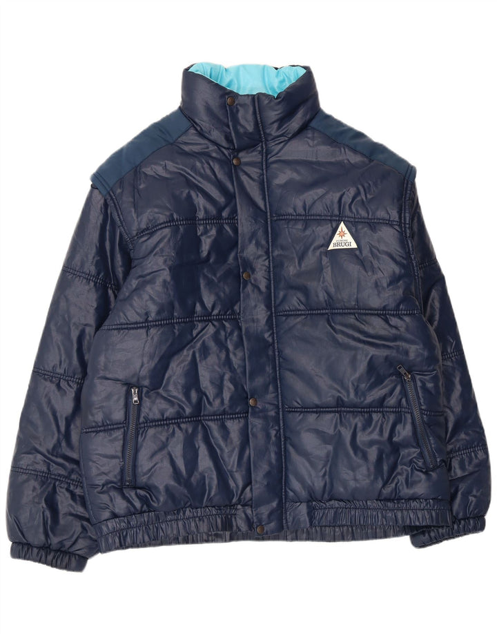 Brugi muška podstavljena jakna UK 42 XL tamnoplava