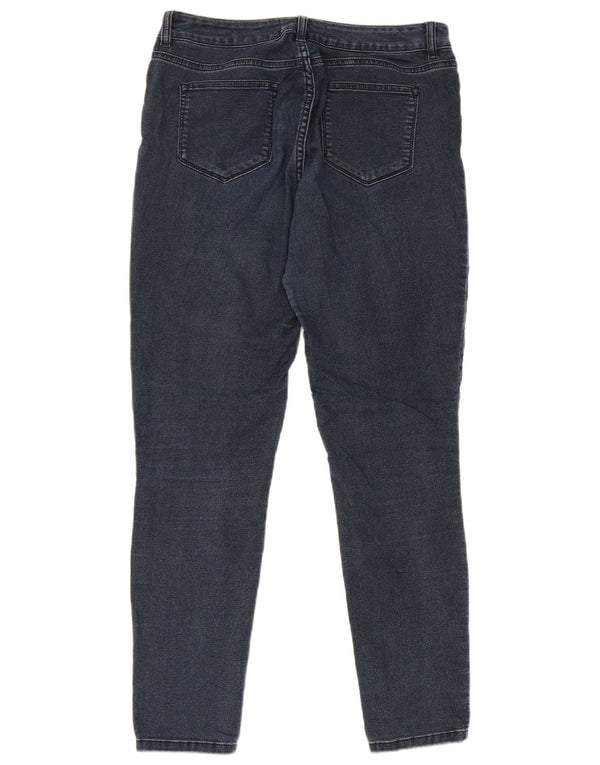 Ženske jegging traperice Fat Face UK 12 srednje W32 L29 tamnoplavi pamuk