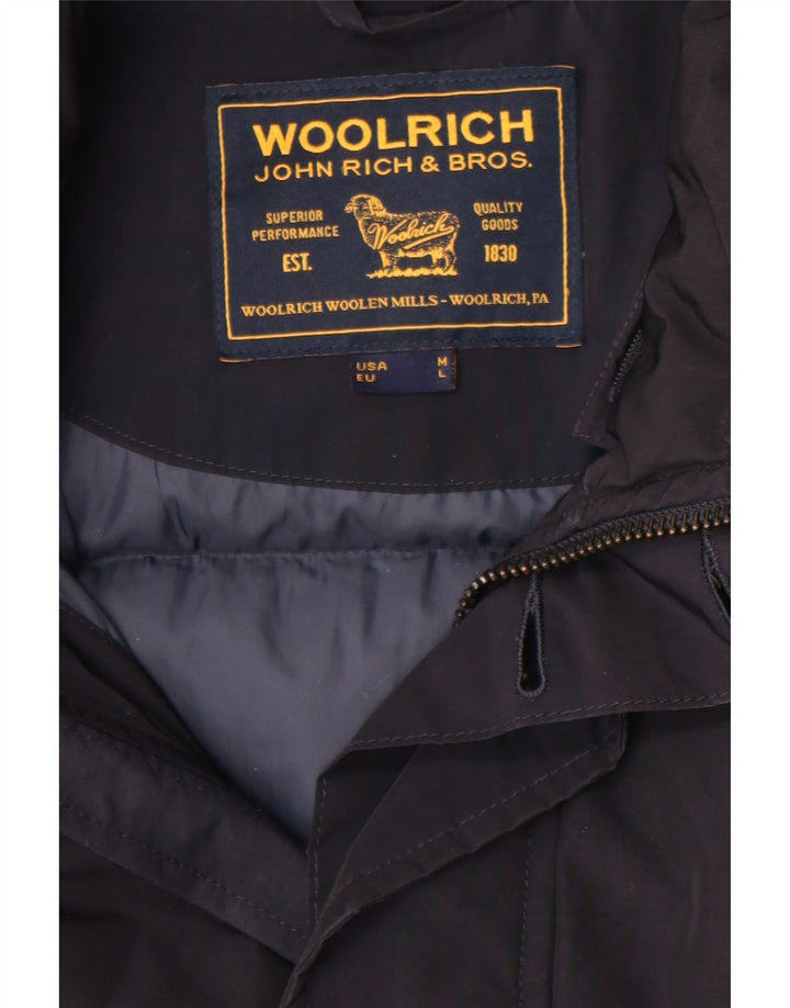 Woolrich muški podstavljeni kaput UK 38 Srednje tamnoplavi