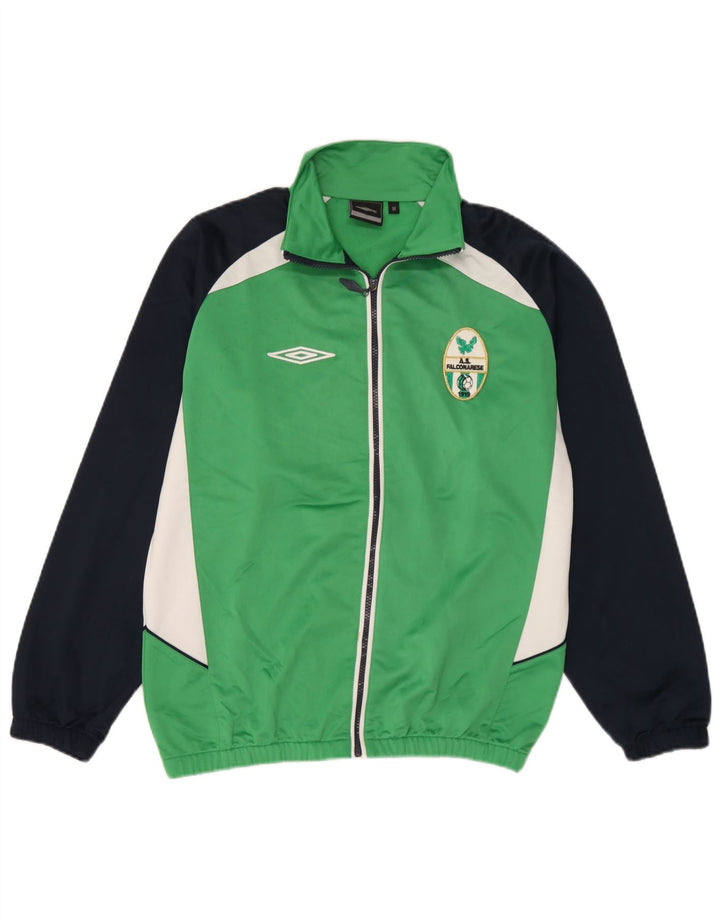 Umbro muška grafička gornja jakna od poliestera srednje zelene boje