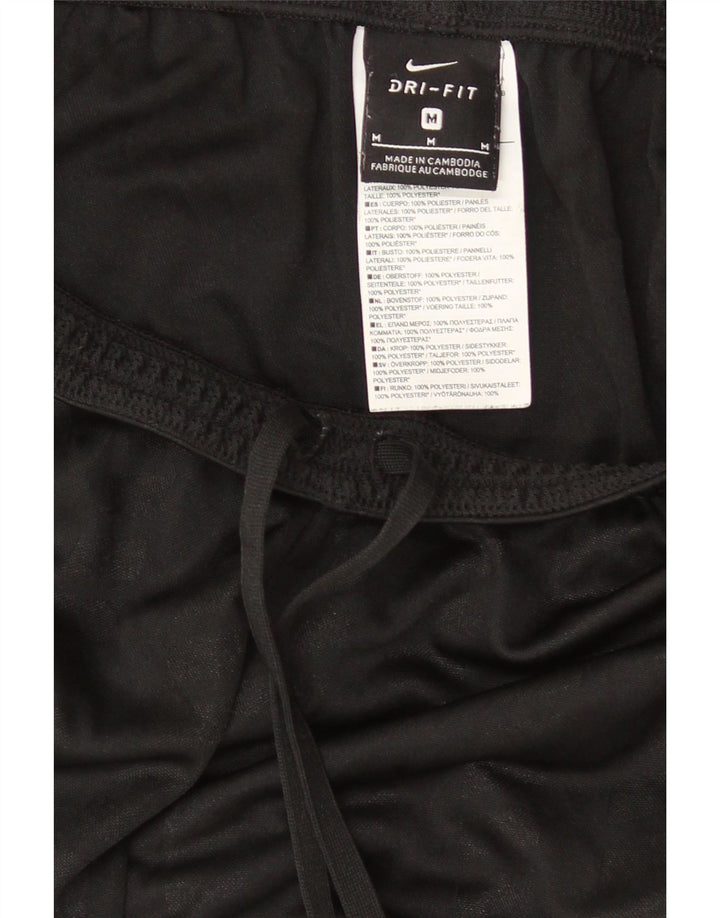 Nike muške Dri Fit sportske kratke hlače srednje crne boje od poliestera