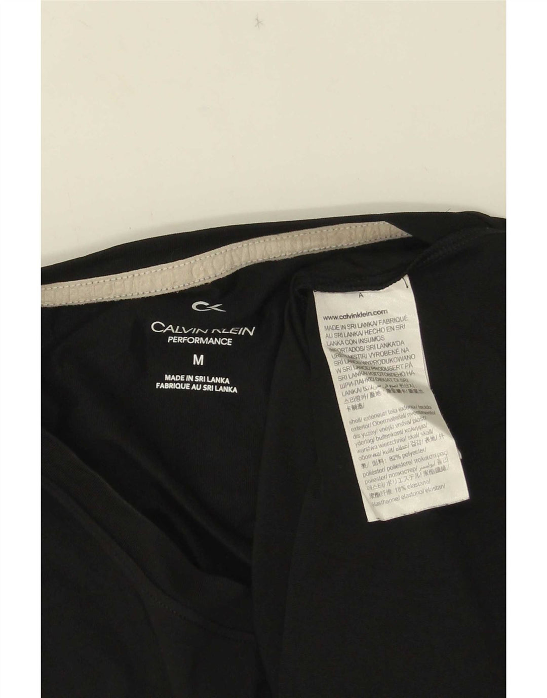 Calvin Klein muška grafička majica kratkih rukava srednje crne boje, poliester