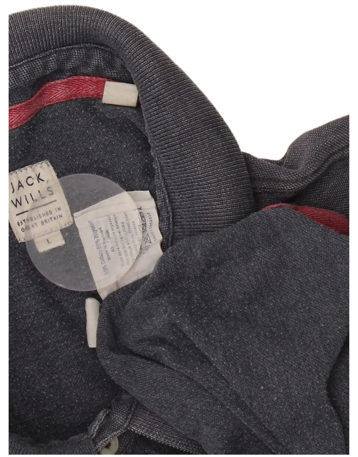 Jack Wills muška polo majica velika plava pamučna