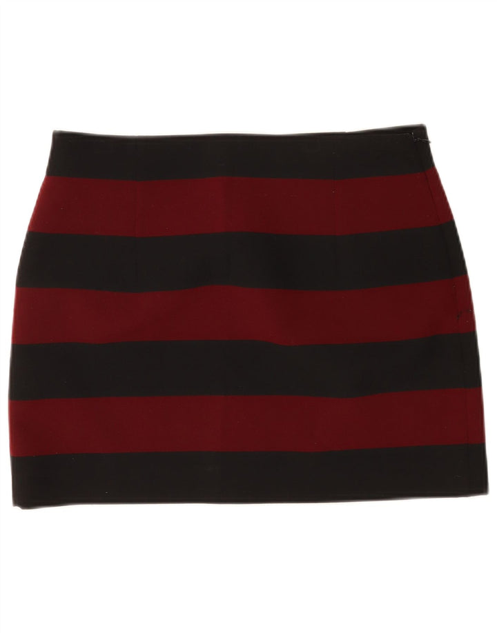 Zara ženska mini suknja velika W30 crna na pruge