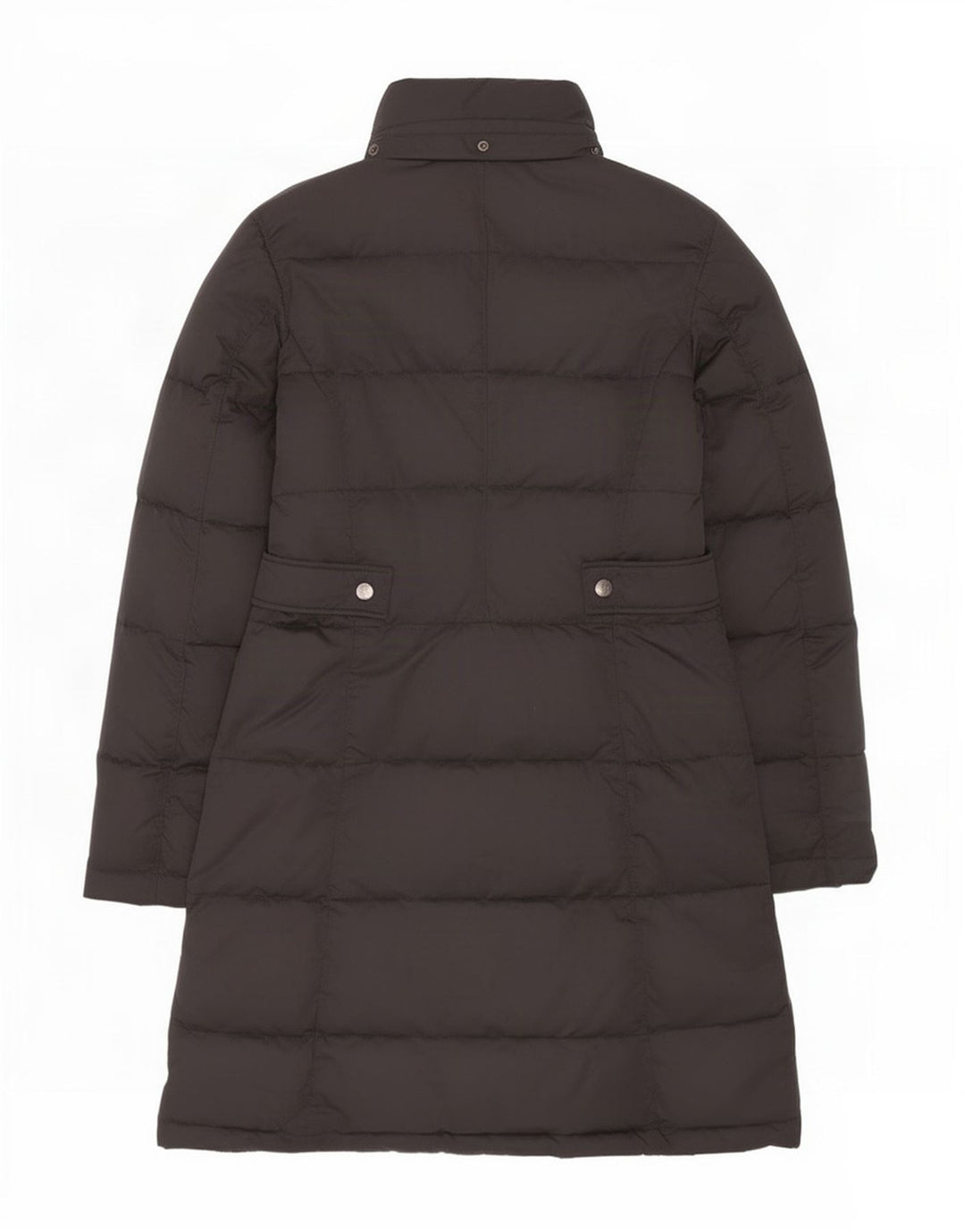 ADD Ženski podstavljeni kaput UK 18 XL crni poliester