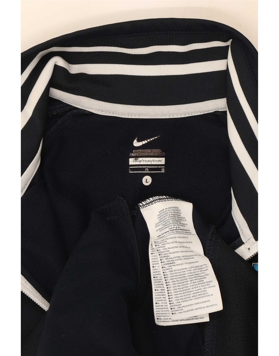 Velika jakna Nike Graphic Trenirka od poliestera tamnoplava