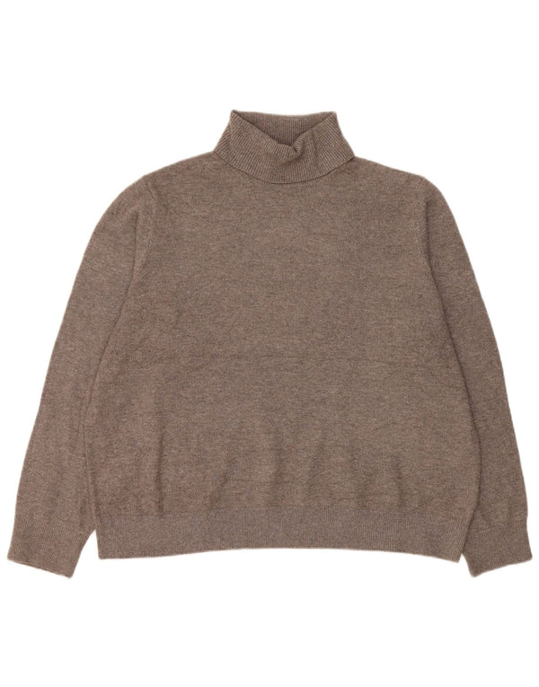 Marks & Spencer ženski pulover s velikim ovratnikom UK 16 Large Grey