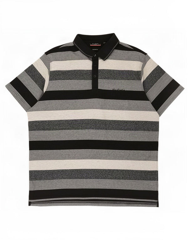 Pierre Cardin muška polo majica standardnog kroja 3XL pamuk na sive pruge