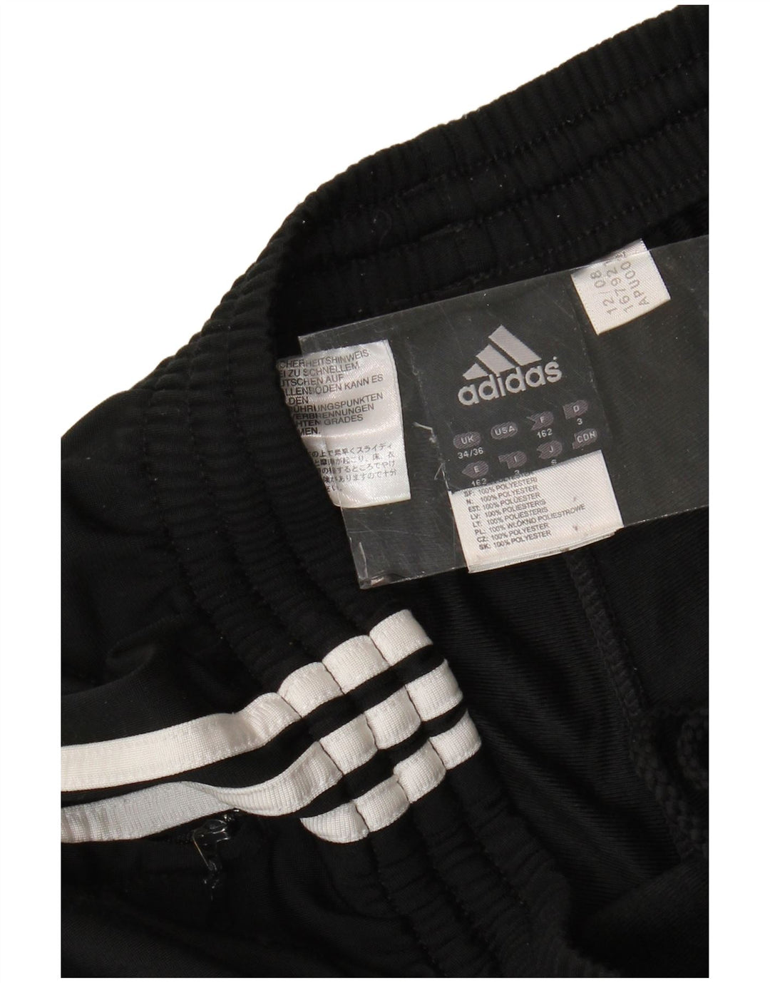 Adidas muška trenirka hlače Joggers EU 34/36 mali crni poliester