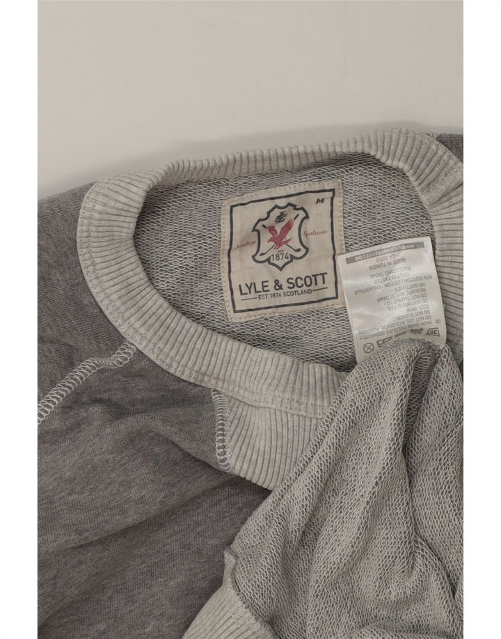 LYLE & SCOTT Muška majica kratkih rukava Srednje sivi pamuk