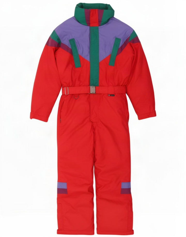Sergio Tacchini muški skijaški kombinezon XL Red Colourblock poliester