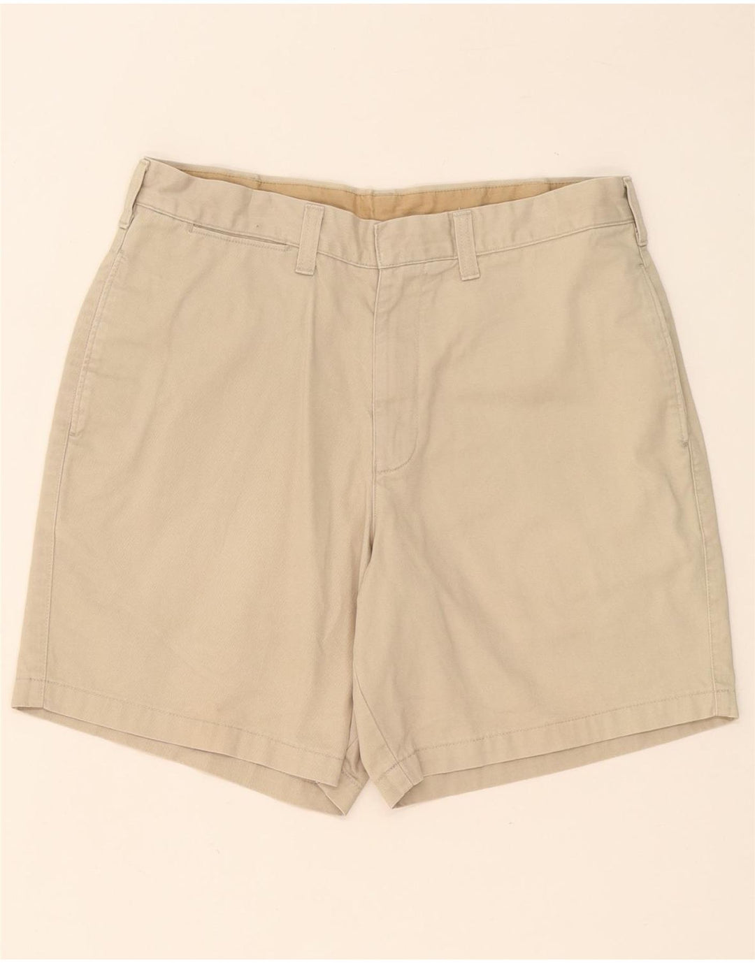 MARKS & SPENCER Muške chino kratke hlače W34, veliki bež pamuk