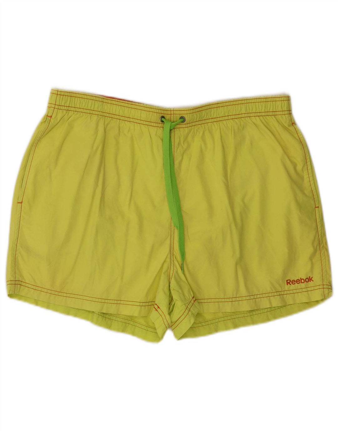 Reebok muške kratke hlače za plivanje veliki žuti poliester