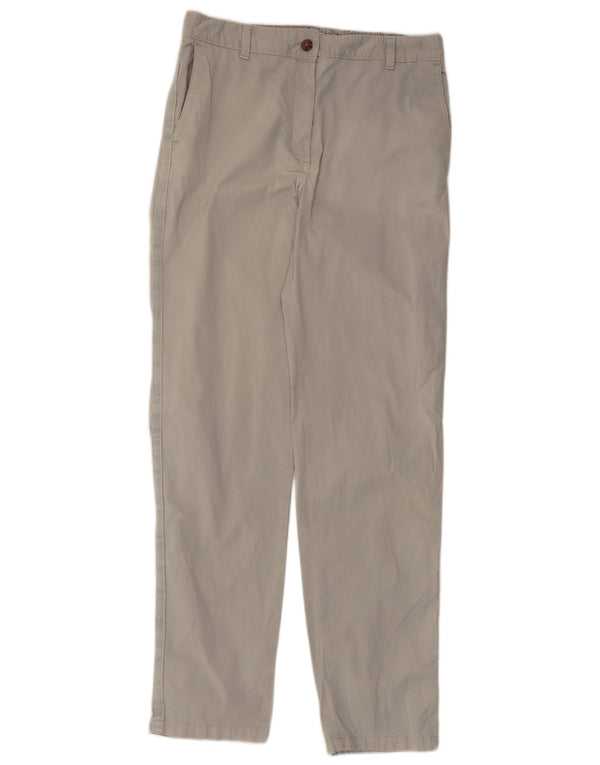 Marks & Spencer ženske chino hlače visokog struka UK 10 male W30 L30 sive