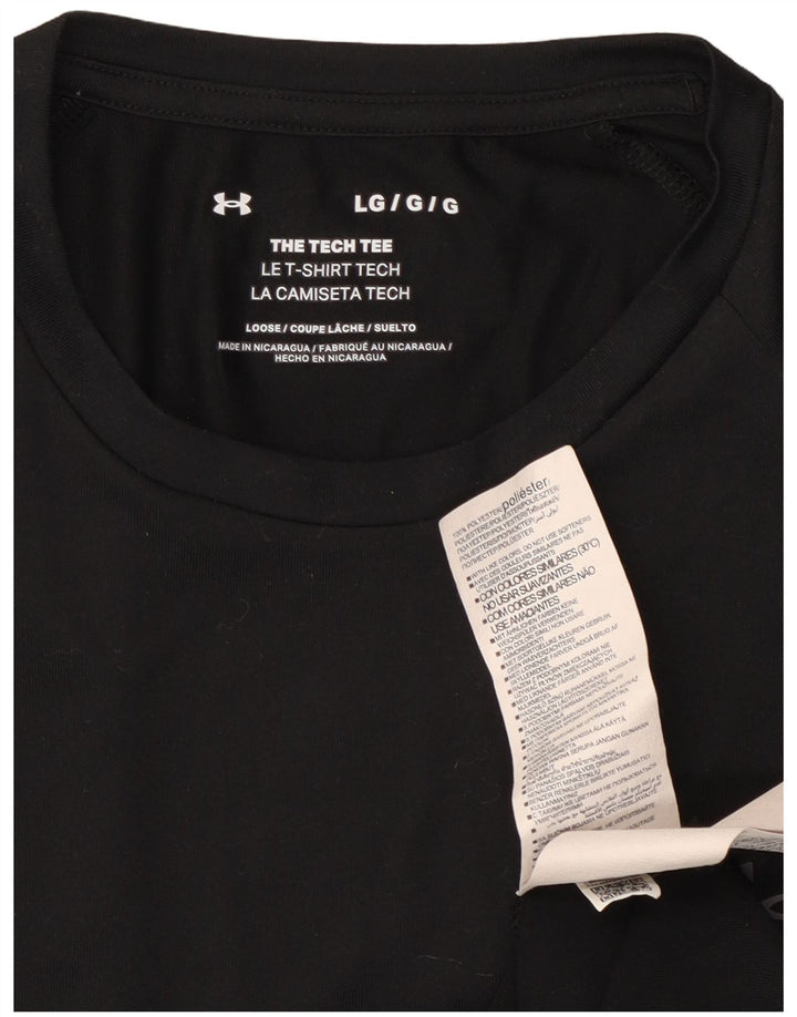 Under Armour muška majica kratkih rukava Veliki crni poliester