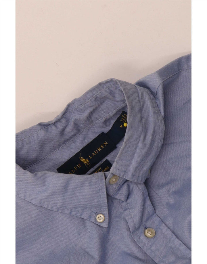 Ralph Lauren muška uska košulja srednje plavi pamuk