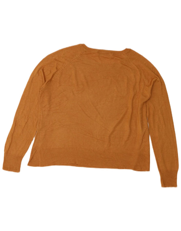 Zara ženski kratki džemper s kratkim izrezom UK 10 Small Beige
