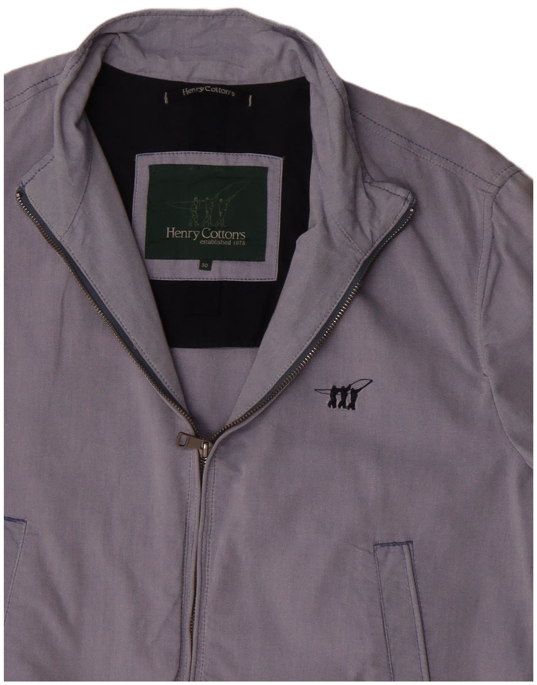 Henry Cottons muška bomber jakna IT 50 veliki ljubičasti pamuk