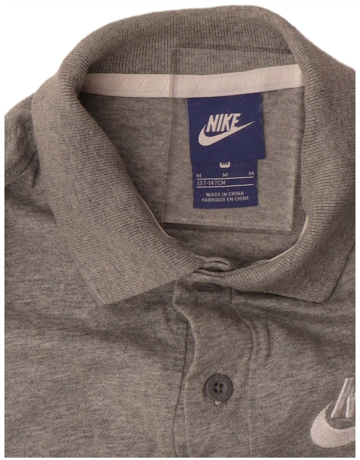 NIKE polo majica za dječake 10-11 godina srednje siva