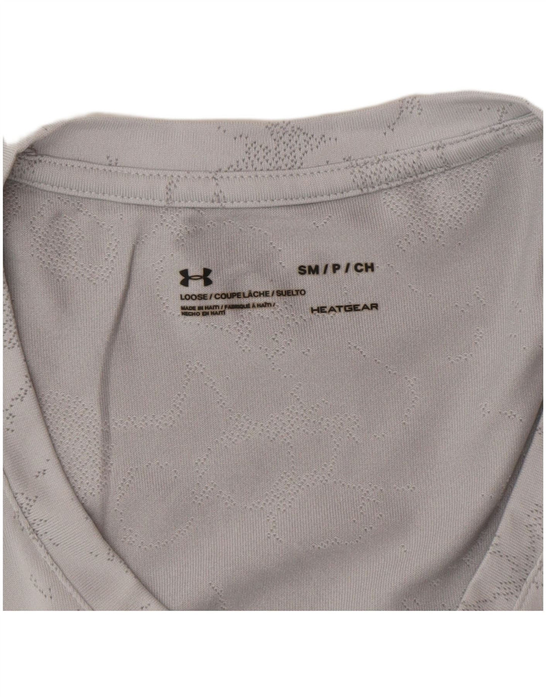 Under Armour ženska majica kratkih rukava s apstraktnim uzorkom UK 10 mala siva