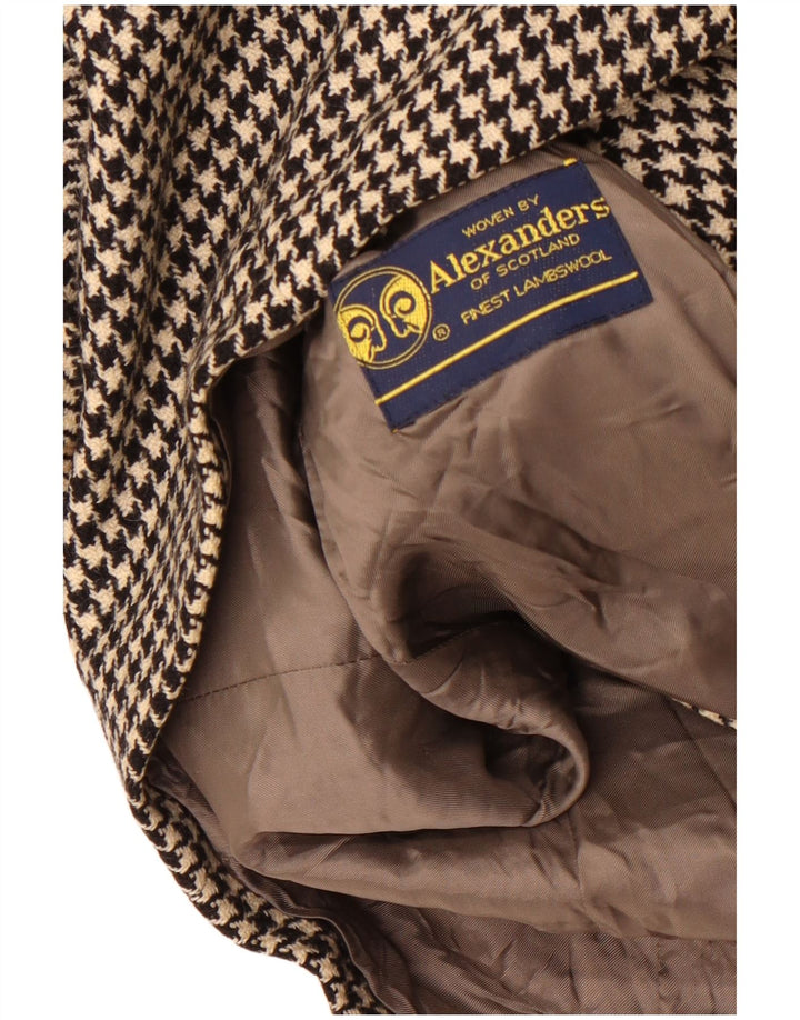 Alexander's muški sako s dva gumba UK 38 srednje crne ptičje zube