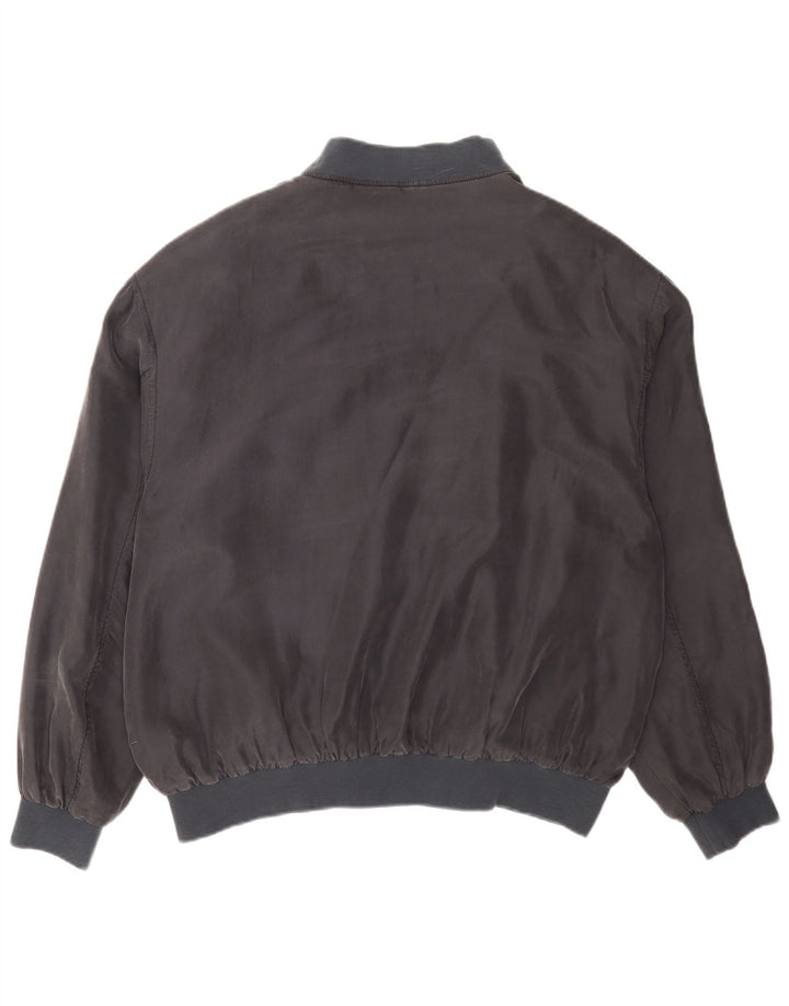 Vintage muška bomber jakna UK 42 XL tamnoplava klasična