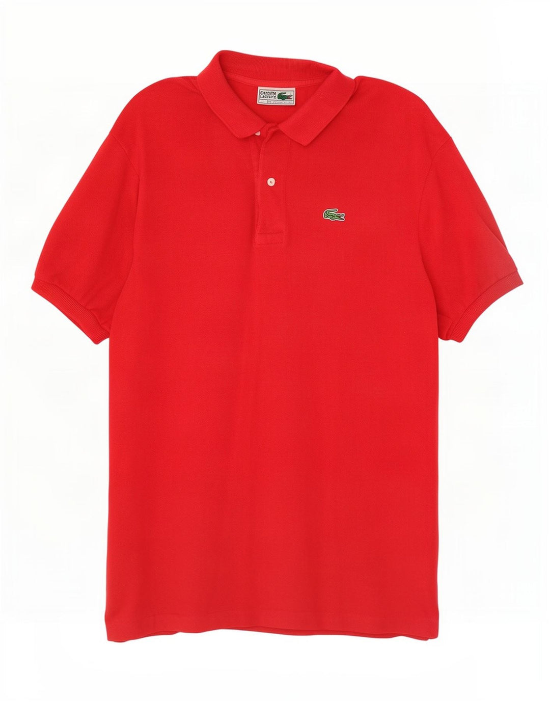 Lacoste muška polo majica veličina 7 2XL crveni pamuk