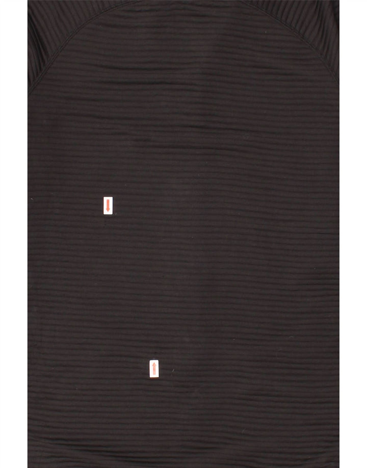 ADIDAS Womens Tracksuit Top Jacket UK 12 Medium Black Striped Polyester Vintage Adidas and Second-Hand Adidas from Messina Hembry 