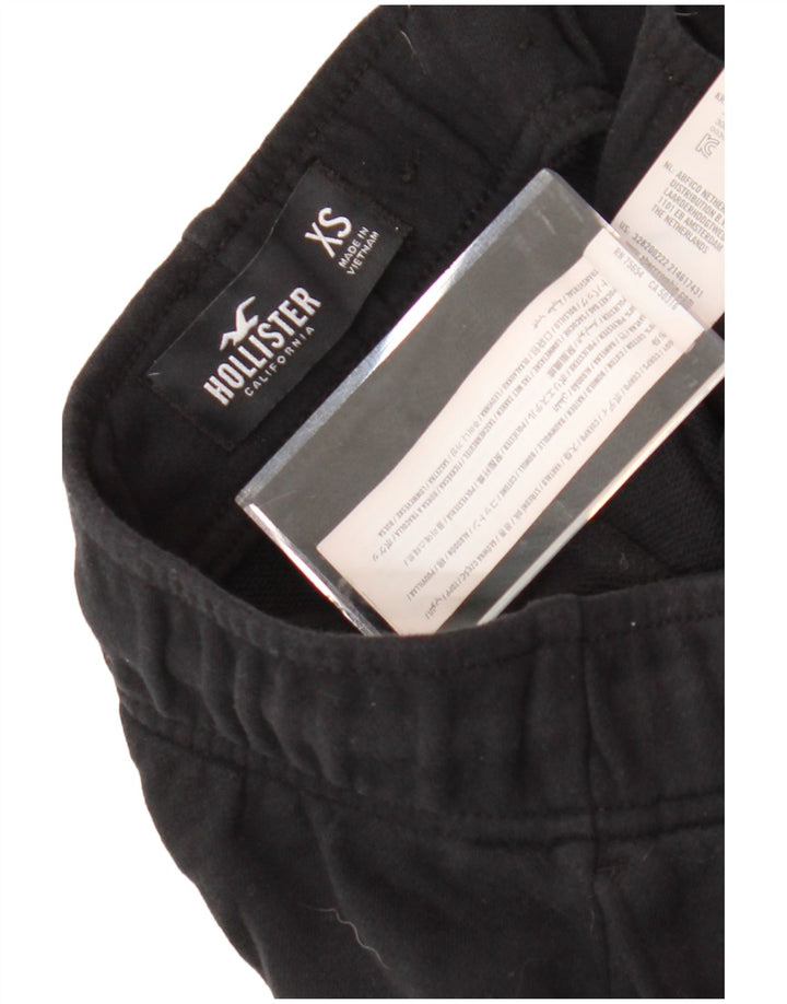 HOLLISTER Ženske sportske kratke hlače UK 6 XS crni pamuk