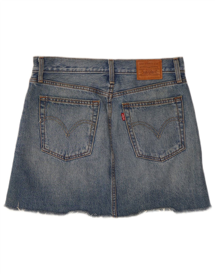 Levi's ženska traper suknja W27 Mala plava pamuk