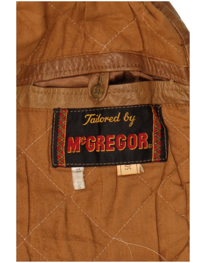 MCGREGOR muška kožna jakna IT 50 Large Brown