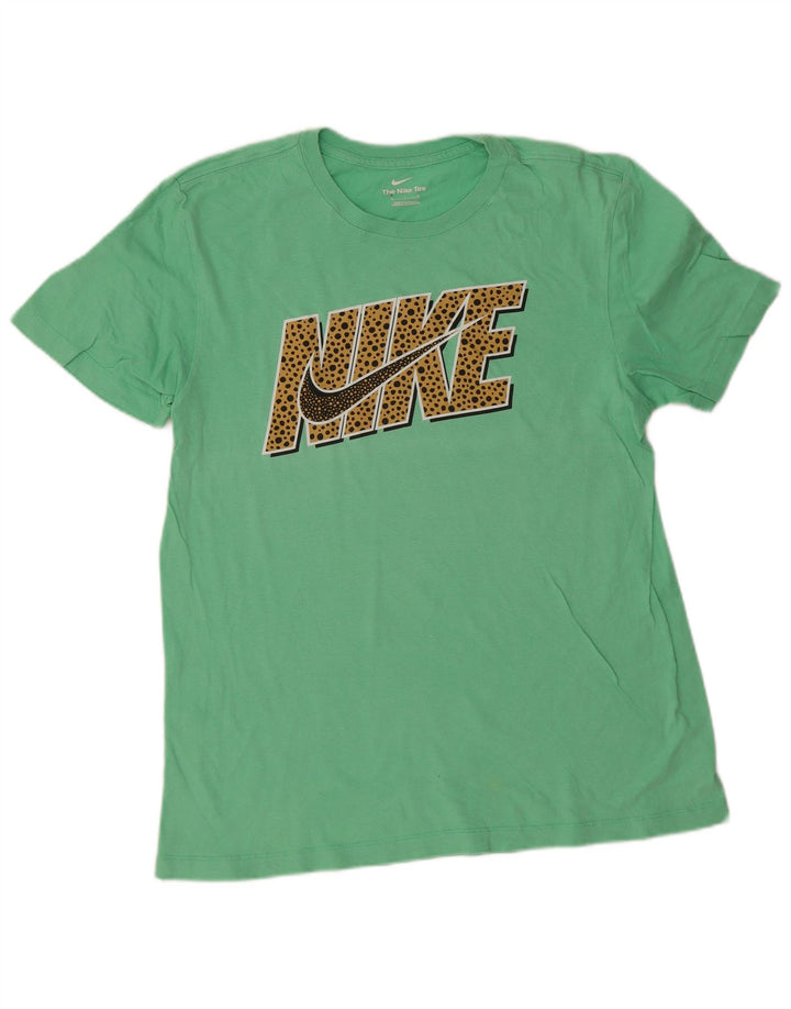 Nike muška majica s grafičkim motivima, srednje zelena