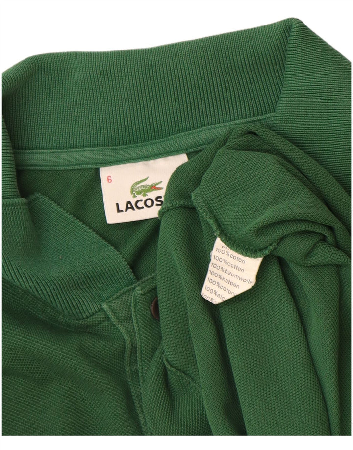 LACOSTE muška polo majica veličina 6 XL zeleni pamuk