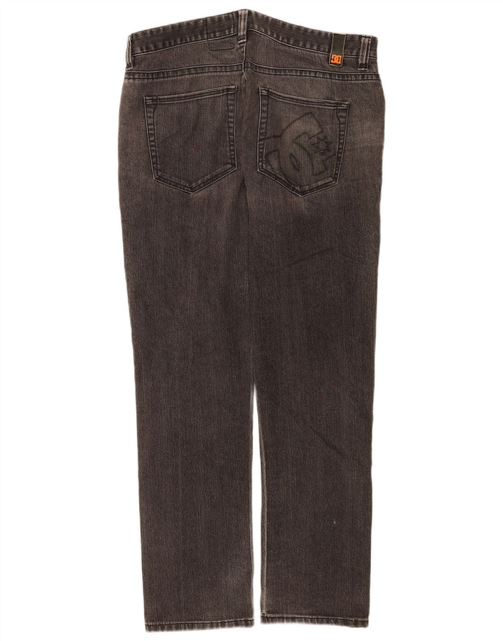 DC muške traperice Graphic Straight W34 L32 sive