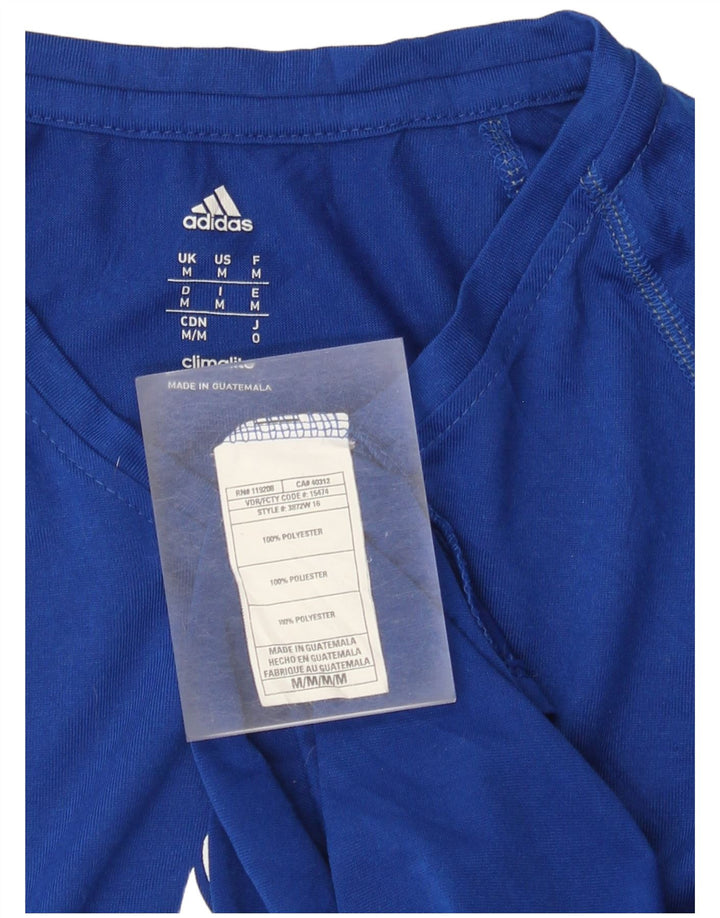 Adidas Climalite majica dugih rukava za dječake 13-14 godina, srednje plava