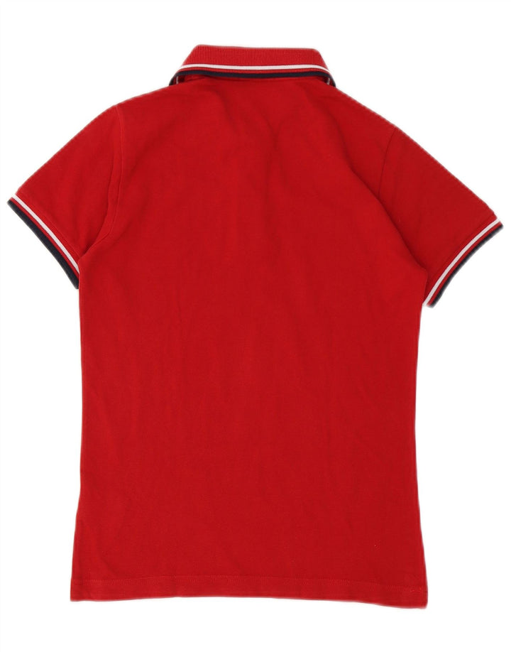 Fred Perry polo majica za dječake 9-10 godina, crveni pamuk