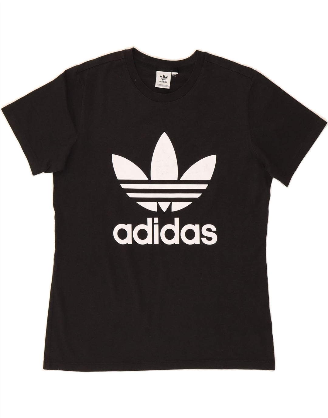 ADIDAS Mens Graphic T-Shirt Top Medium Black Cotton Vintage Adidas and Second-Hand Adidas from Messina Hembry 