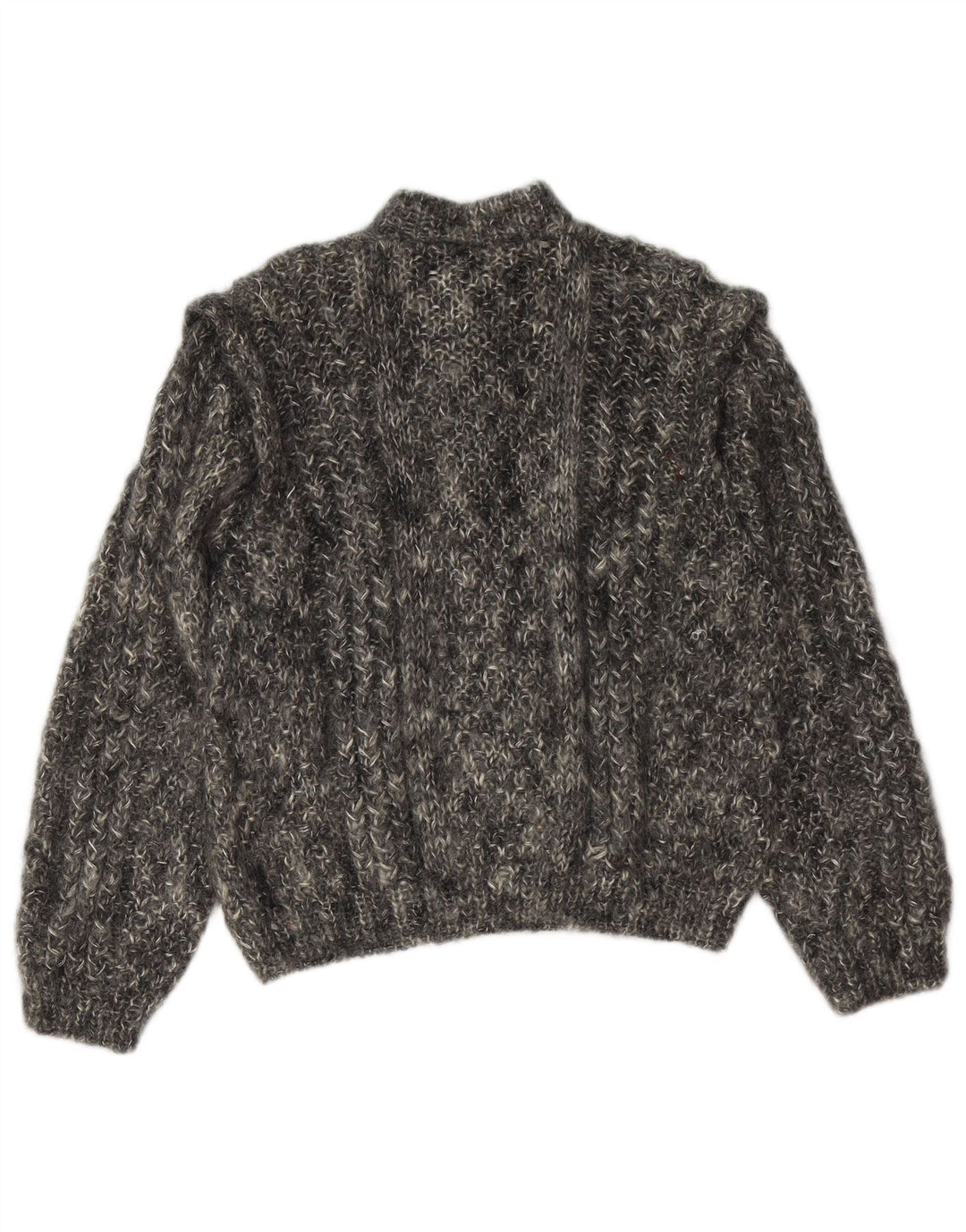 VINTAGE ženski kardigan pulover UK 16 Large Grey