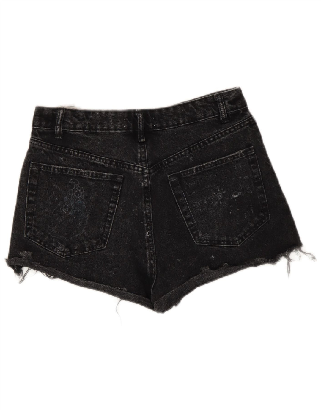 Zara ženske kratke traper kratke hlače EU 36 XS W26 crne