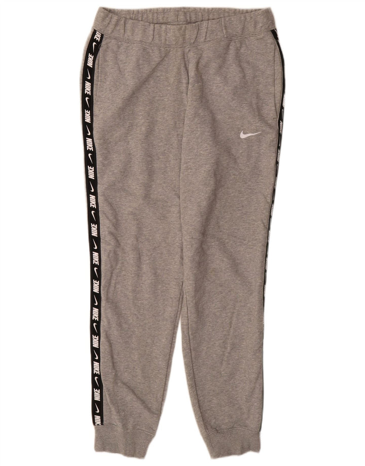 Nike muške grafičke trenirke, hlače za trčanje srednje sive boje