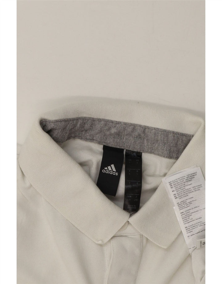 Adidas muška polo majica velika bijela pamučna