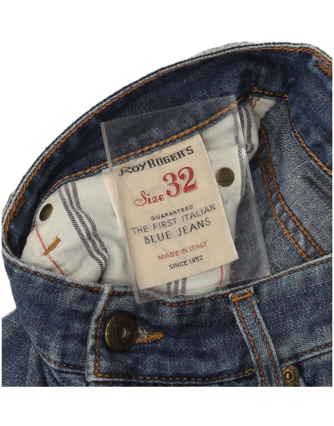 ROY ROGERS Womens Slim Jeans W32 L29  Blue Cotton