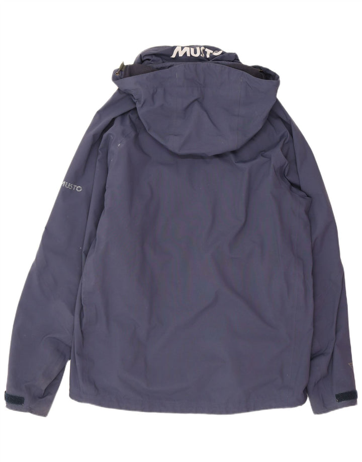 Musto kišna jakna s kapuljačom UK 40, veliki tamnoplavi poliester